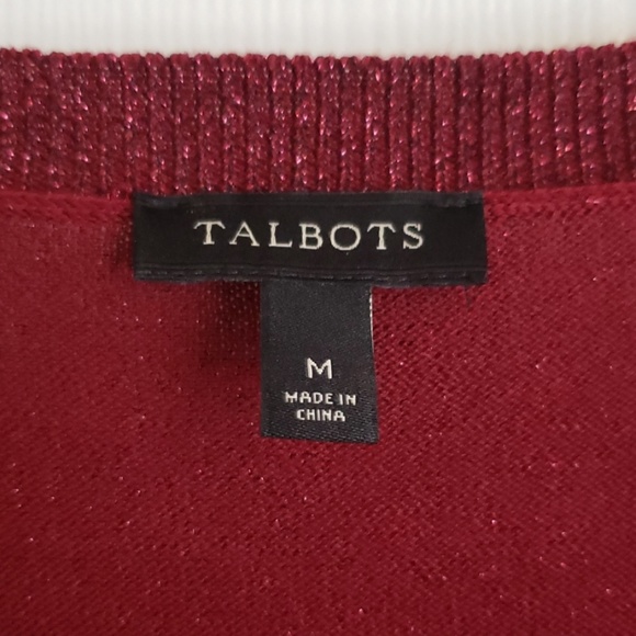 NWOT Talbots violet cardigan - Picture 2 of 5